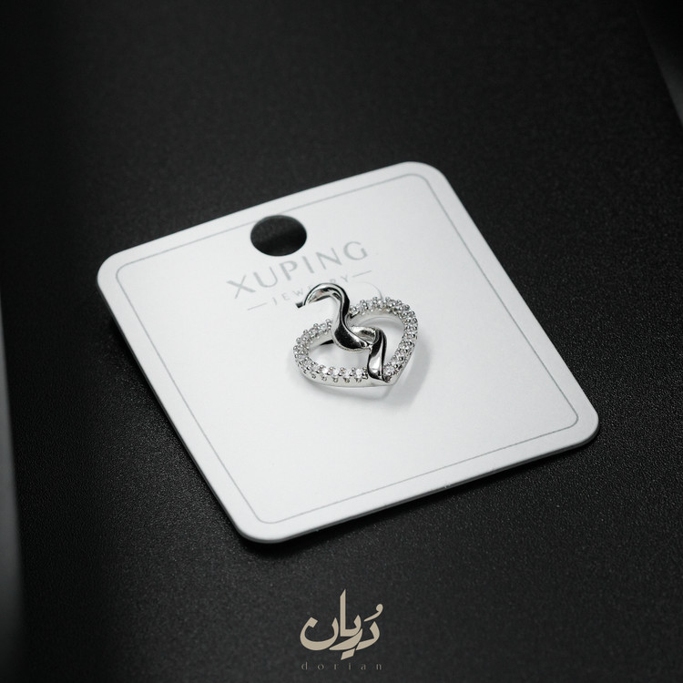 آویز گردن لاو نگین